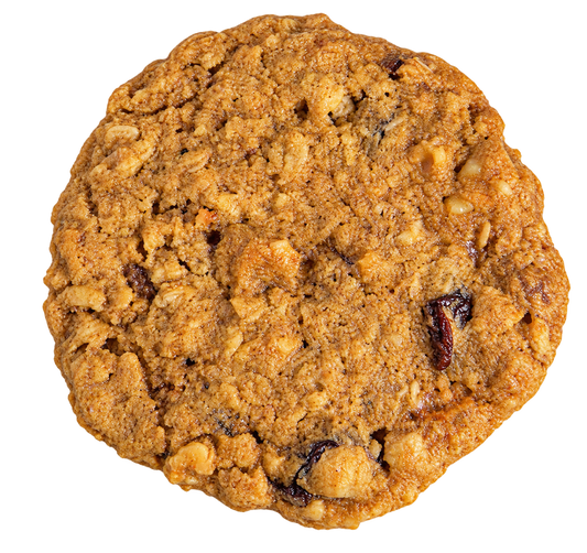 Oat Raisin Walnut Protein Cookie